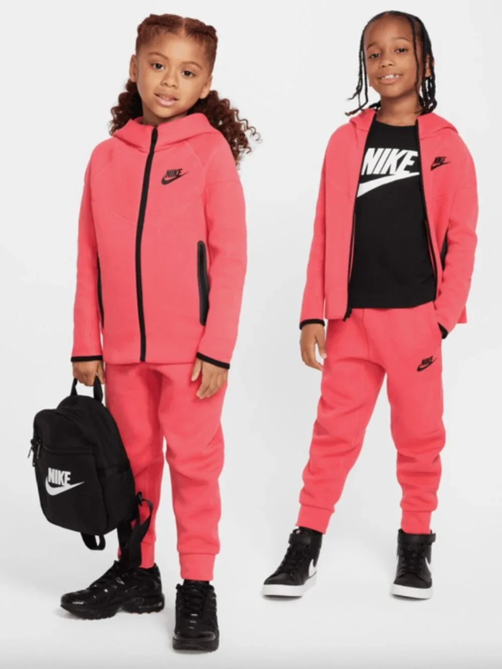 Nike Tech Fleece Joggers Aster Pink Kids S 5-6
